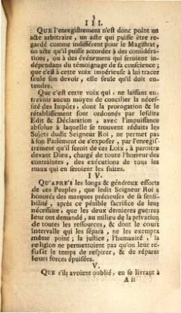 Extrait Des Registres Du Parlement De Bordeaux : Du 19 Août 1763
