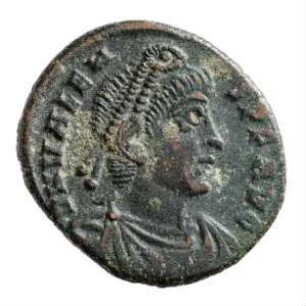 Münze, Aes 3, 17. November 375 - 9. August 378 n. Chr.