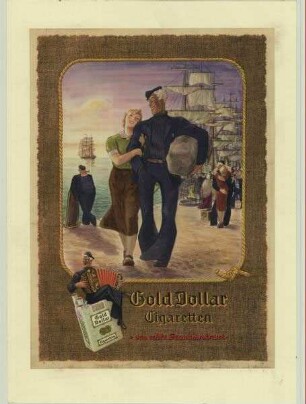 "Gold Dollar Cigaretten"