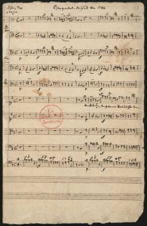 Anbetung dem Erbarmer; V (4), Coro, orch; BR-CPEB F|s 12; BR-CPEB F|s 78; H 807; Wq 243