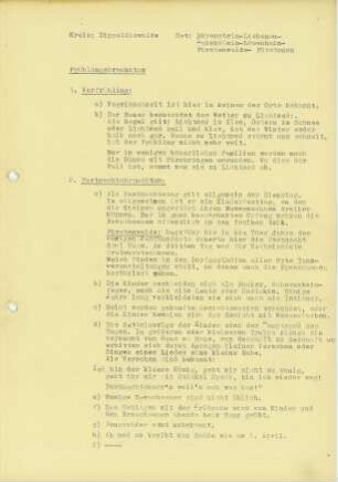 Kreis Dippoldiswalde / Frühling [Umfrage in Orten im Kreis Dippoldiswalde]