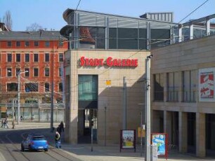 Plauen - Stadt-Galerie : Einkaufszentrum "Stadt-Galerie". Aufgenommen am 28. März 2012 in der Innenstadt von Plauen im Vogtland