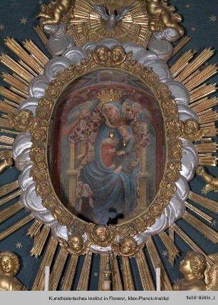 Madonna mit Kind und Stiftern, sogenannte Madonna dell'edera