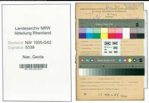 Entnazifizierung Gerda Nier , geb. 30.04.1921 ()
