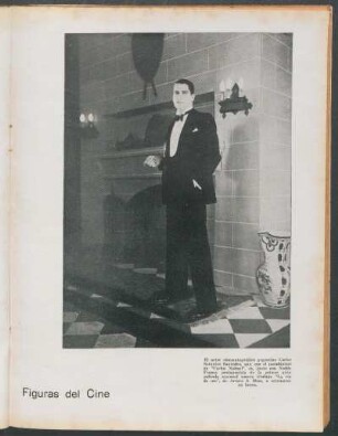 Figuras del cine : Carlos Serantes Saavedra