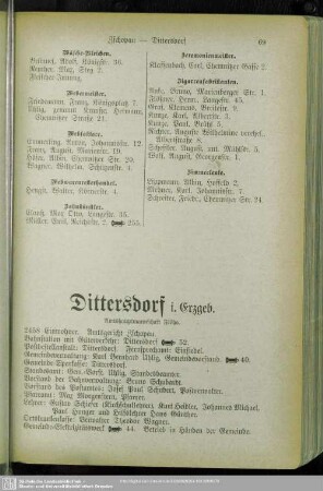 Dittersdorf i. Erzgeb.