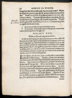 Psalmus XXXI. - Psalmus XL.