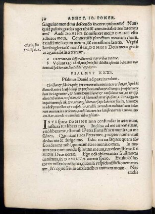Psalmus XXXI. - Psalmus XL.