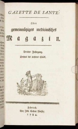 Dritter Jahrgang. Drittes bis sechstes Stück.