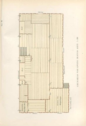 Taf. 35. Grundriss von Kwing Irangs Amin