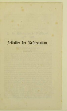Zeitalter der Reformation