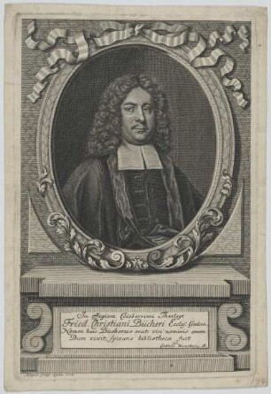 Bildnis des Fried. Christianus Bücherus