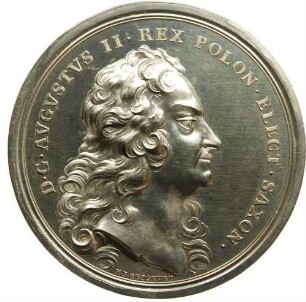 Friedrich August I. - Erneuerung des polnischen Weißen Adler Ordens 1705