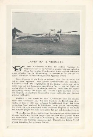 "Aviatik"-Eindecker