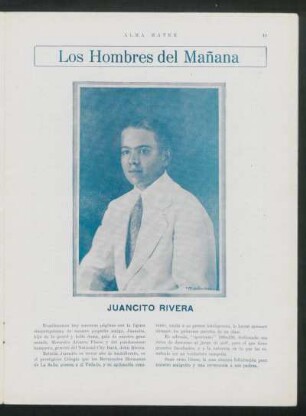 Los hombres del mañana: Juancito Rivera