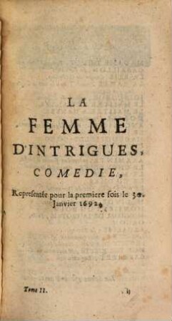 Les Oeuvres De Monsieur D'Ancourt, 2