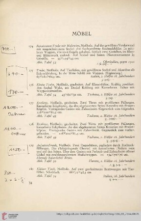 Möbel (Nr. 174-281)
