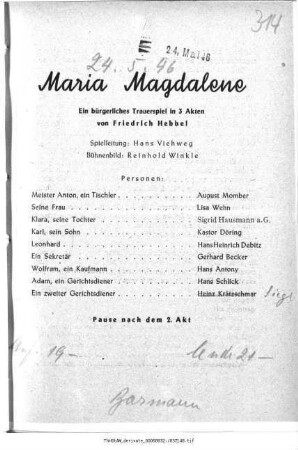 Maria Magdalene
