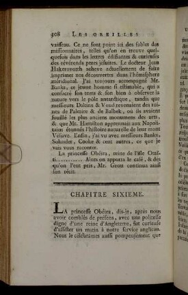 Chapitre Sixieme.