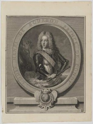 Bildnis des Louis Henri de Bourbon