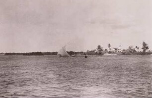 Einfahrt in den Hafen, Dar es Salaam : Tanganyika Territory (heute: Tansania). Dar es Salam, Hafeneinfahrt, 1936