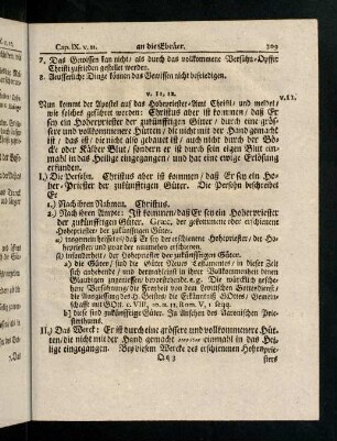 309-315, V. 11 - 12; Lehren und Gebrauch