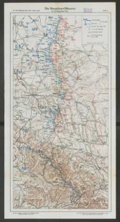 Karte 6. Die Brussilow=Offensive am 15. September 1916.