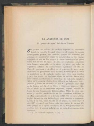 La anarquía de 1820