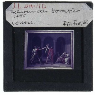 David, Der Schwur der Horatier