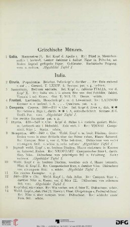 Italia (Nr. 1-142)