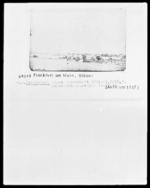 Rügenlandschaft am Jasmunder Bodden, Nähe Mönchgut bei Vilmnitz, Folio recto