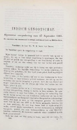 Algemeene vergadering van 27 September 1881