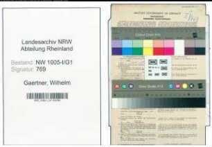 Entnazifizierung Wilhelm Gaertner , geb. 17.05.1901 (Feuerwehrmann)