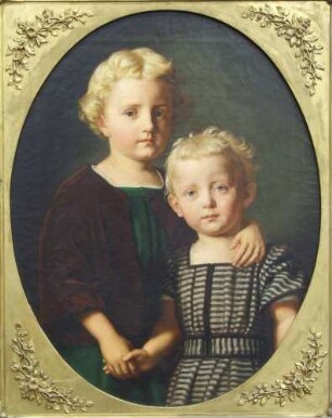 Die Söhne des Künstlers (Johannes und Georg Walther)