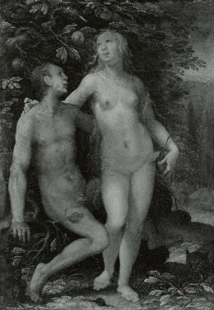Adam und Eva unter dem Baum der Erkenntnis