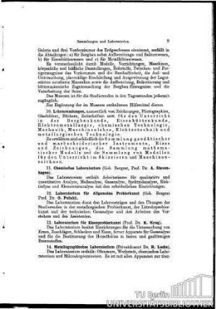 12. Laboratorium für Allgemeine Probierkunst