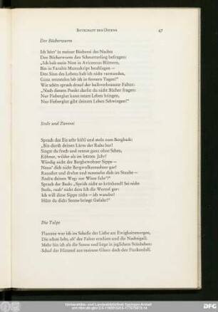 Der Bücherwurm