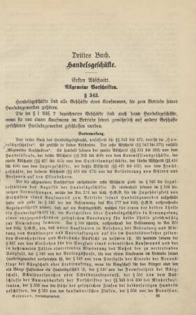 Erster Abschnitt. Allgemeine Vorschriften