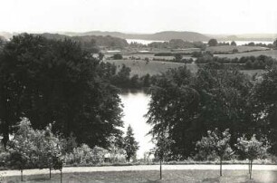 Malente-Bruhnskoppel. Blick zum Kellersee