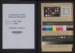 Entnazifizierung Friedrich Kalkkuhl , geb. 13.09.1892 (Installateur)