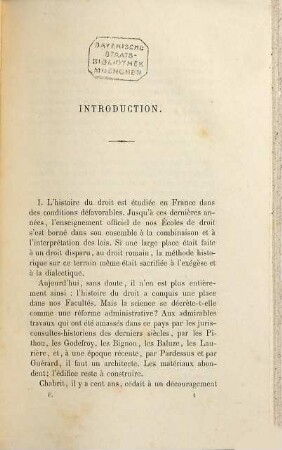 Les origines de l'ancienne France : Xe et XIe siècles, 1. Le régime seigneurial : Xe et XIe siècles
