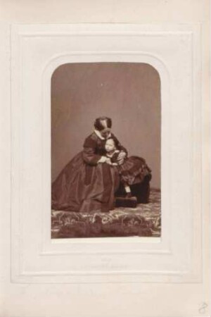 Queen Victoria mit jüngster Tochter Beatrice