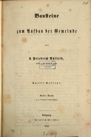 Predigten an Sonn- und Festtagen : gehalten in der Nicolaikirche zu Leipzig, 1