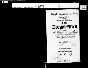 Das evangelische Gemeindevermögen zu Marienberghausen