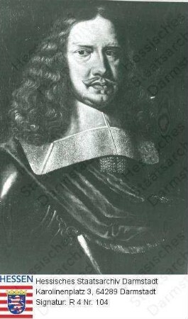 Georg II. Landgraf v. Hessen-Darmstadt (1605-1661) / Porträt, Brustbild