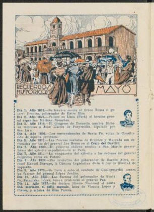 Recuerdos históricos MAYO