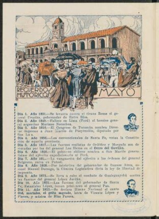 Recuerdos históricos MAYO