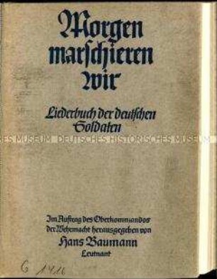 Liederbuch der deutschen Soldaten