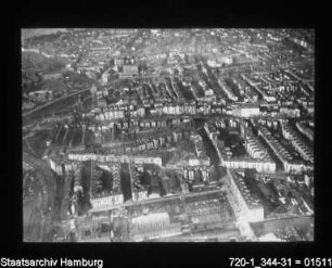 Luftaufnahme Borgfelde (1936)