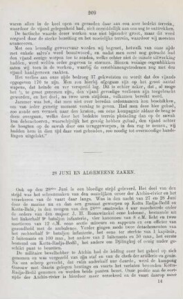 28 Juni en algemeene zaken